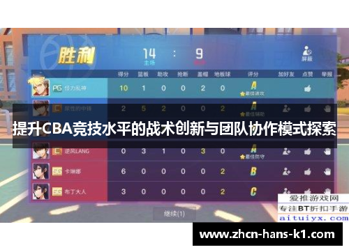 提升CBA竞技水平的战术创新与团队协作模式探索 提升CBA竞技水平的战术创新与团队协作模式探索